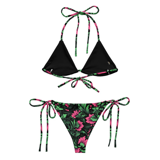 [Floral Bloom] Mystic Flora String Bikini Swimsuit The Hyper Culture
