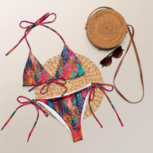 [Gypsy Soul] Free Feather String Bikini  The Hyper Culture