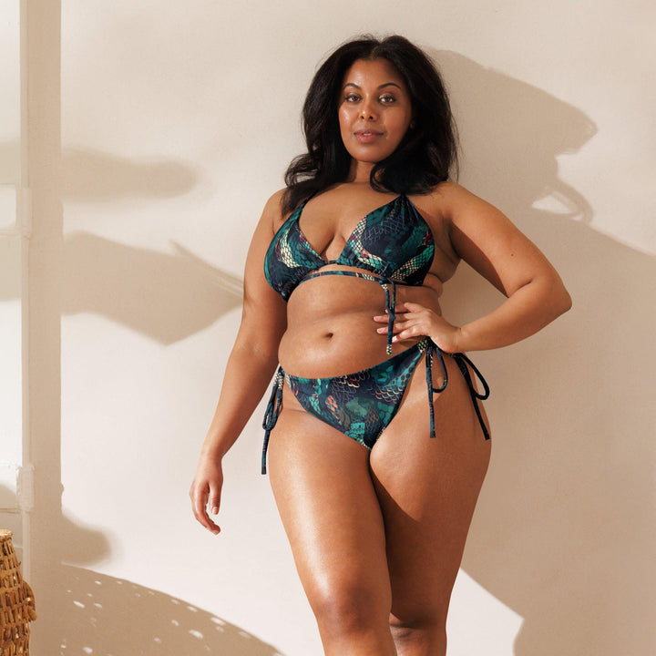[Wild Side] Slick n Scale String Bikini Swimsuit The Hyper Culture