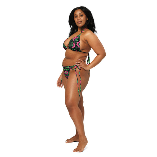 [Floral Bloom] Mystic Flora String Bikini Swimsuit The Hyper Culture