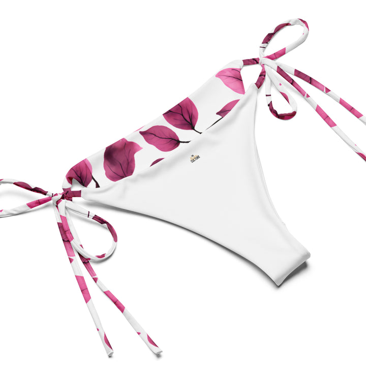 [Floral Bloom] Love Leaf String Bikini Swimsuit The Hyper Culture