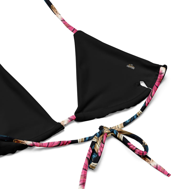 [Floral Bloom] Royal Flora String Bikini Swimsuit The Hyper Culture