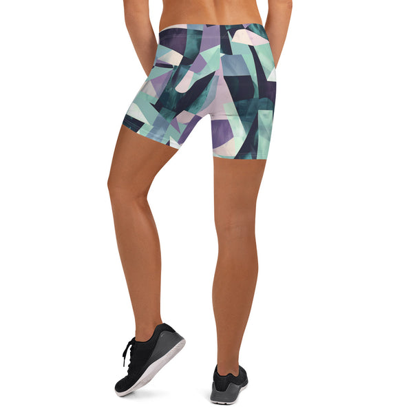 [GeoModa] Kleido Shards Gym/Yoga Shorts