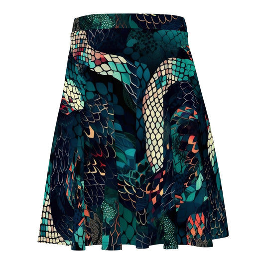 [Wild Side] Sleek n Scale Skater Skirt Skirt The Hyper Culture