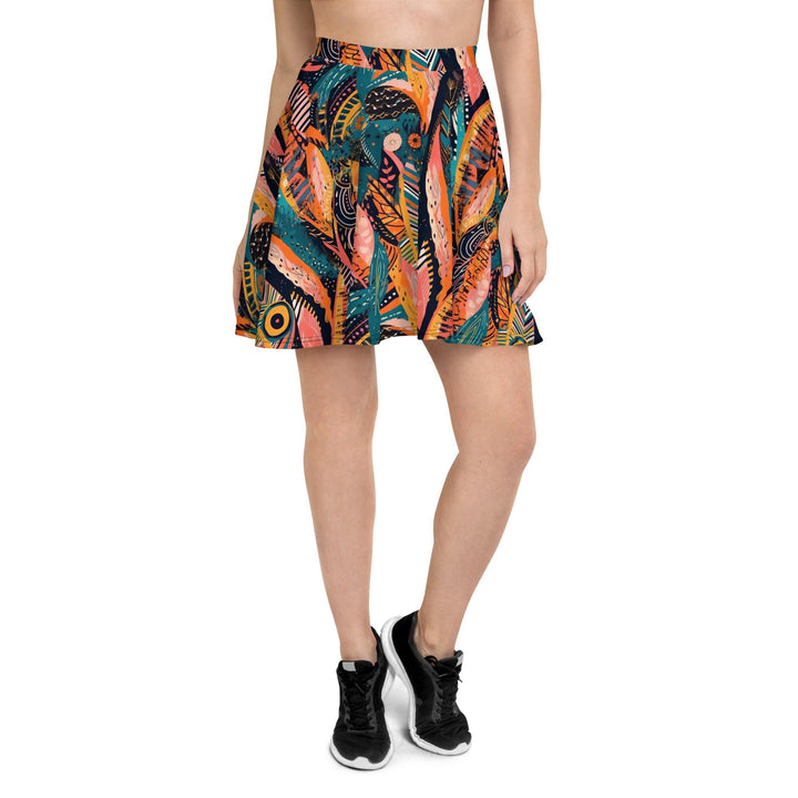 [Gypsy Soul] Desert Rose Skater Skirt Skirt The Hyper Culture