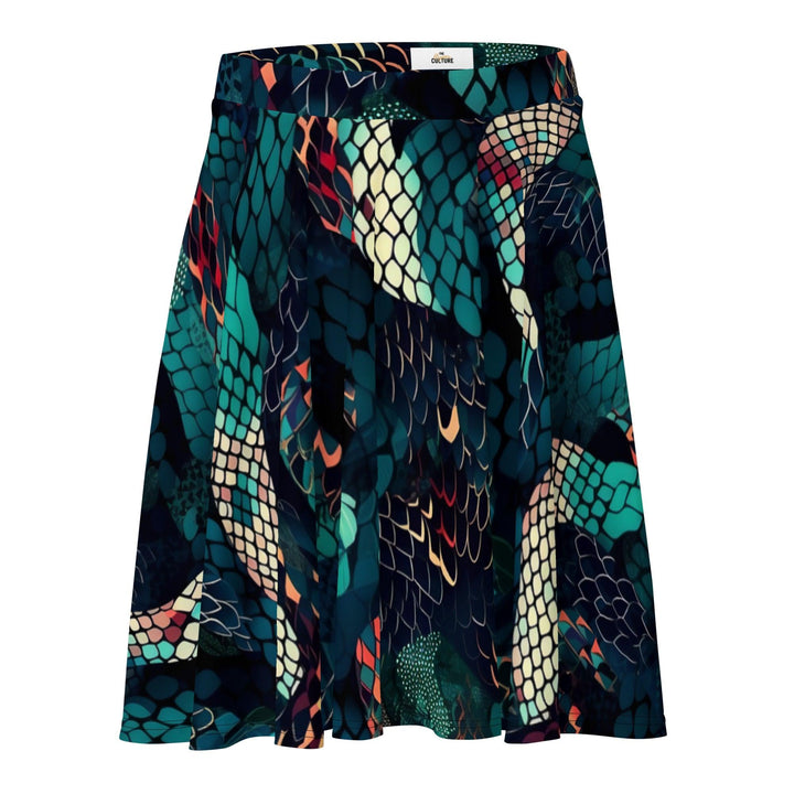 [Wild Side] Sleek n Scale Skater Skirt Skirt The Hyper Culture