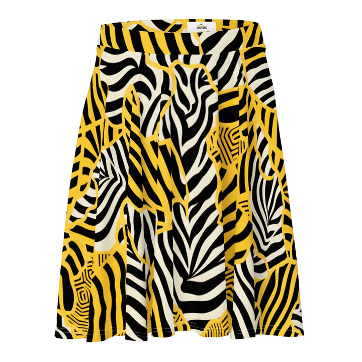 [Wild Side] Zebralicious Skater Skirt Skirt The Hyper Culture