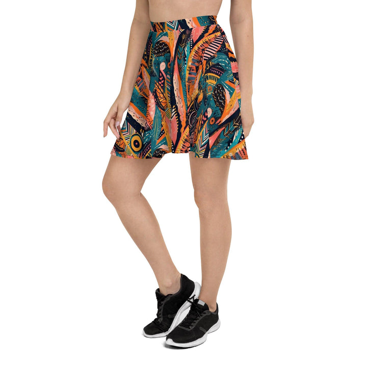 [Gypsy Soul] Desert Rose Skater Skirt Skirt The Hyper Culture