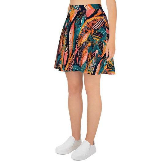 [Gypsy Soul] Desert Rose Skater Skirt Skirt The Hyper Culture