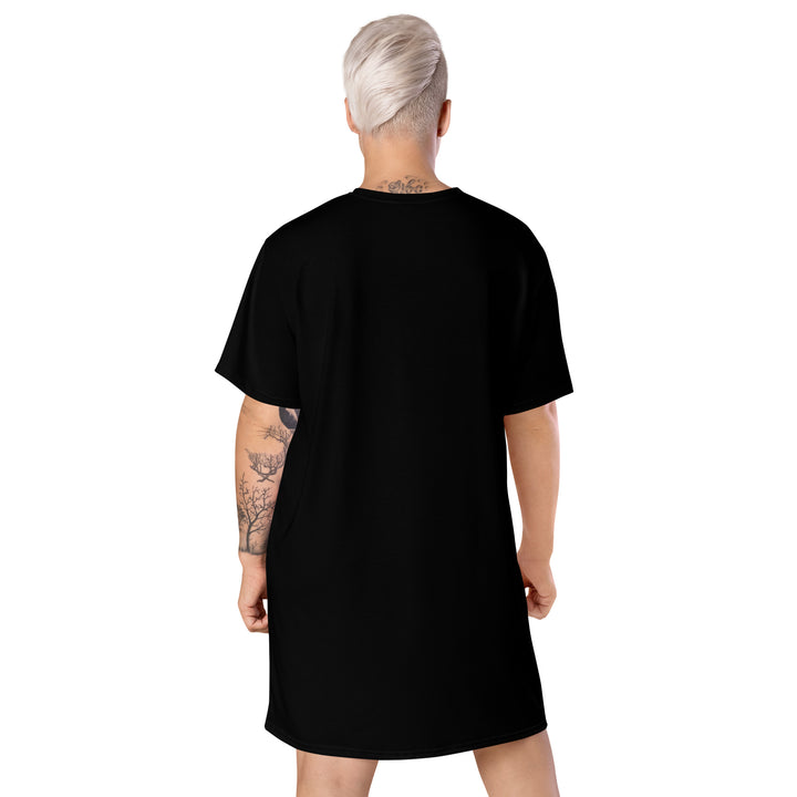 [GeoModa] Crystal Lass T-shirt dress Dress The Hyper Culture