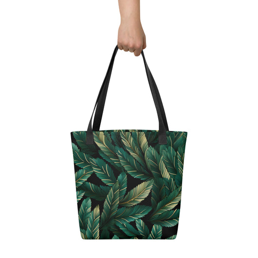 [Floral Bloom] Forest Greenie Tote bag Handbags The Hyper Culture