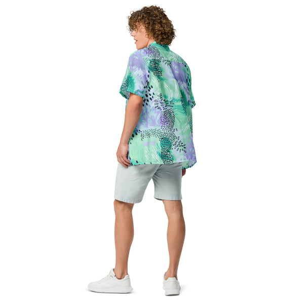 [Wild Side] Wild Whimsy Unisex Button Shirt