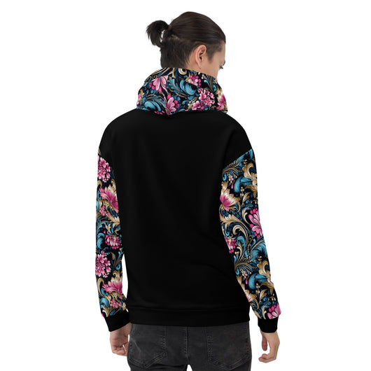 [Floral Bloom] Royal Flora Unisex Hoodie Hoodie The Hyper Culture