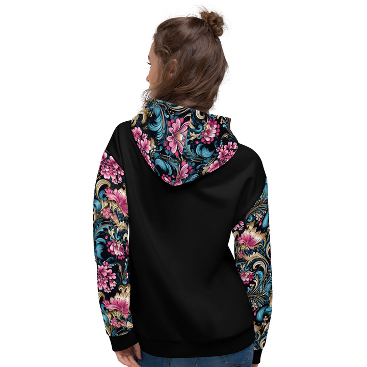 [Floral Bloom] Royal Flora Unisex Hoodie Hoodie The Hyper Culture