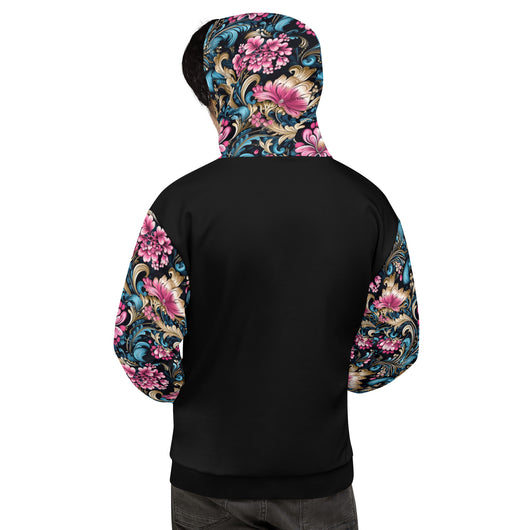 [Floral Bloom] Royal Flora Unisex Hoodie Hoodie The Hyper Culture