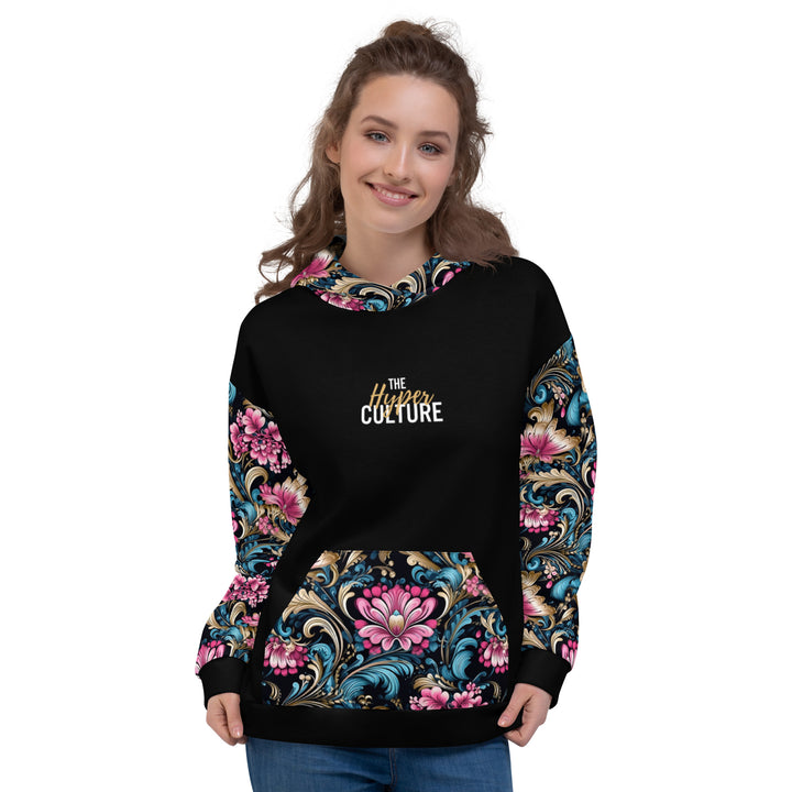 [Floral Bloom] Royal Flora Unisex Hoodie Hoodie The Hyper Culture