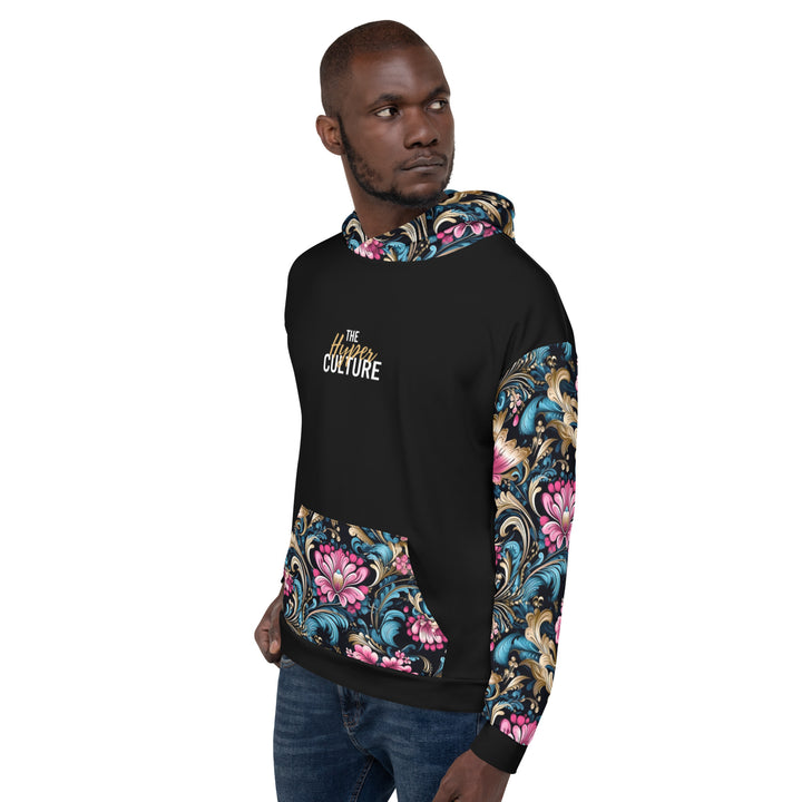 [Floral Bloom] Royal Flora Unisex Hoodie Hoodie The Hyper Culture