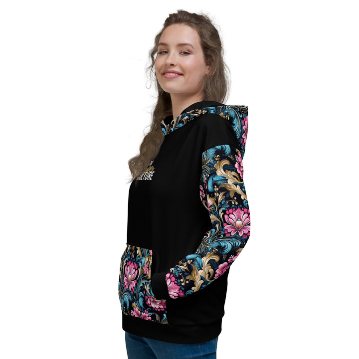 [Floral Bloom] Royal Flora Unisex Hoodie Hoodie The Hyper Culture