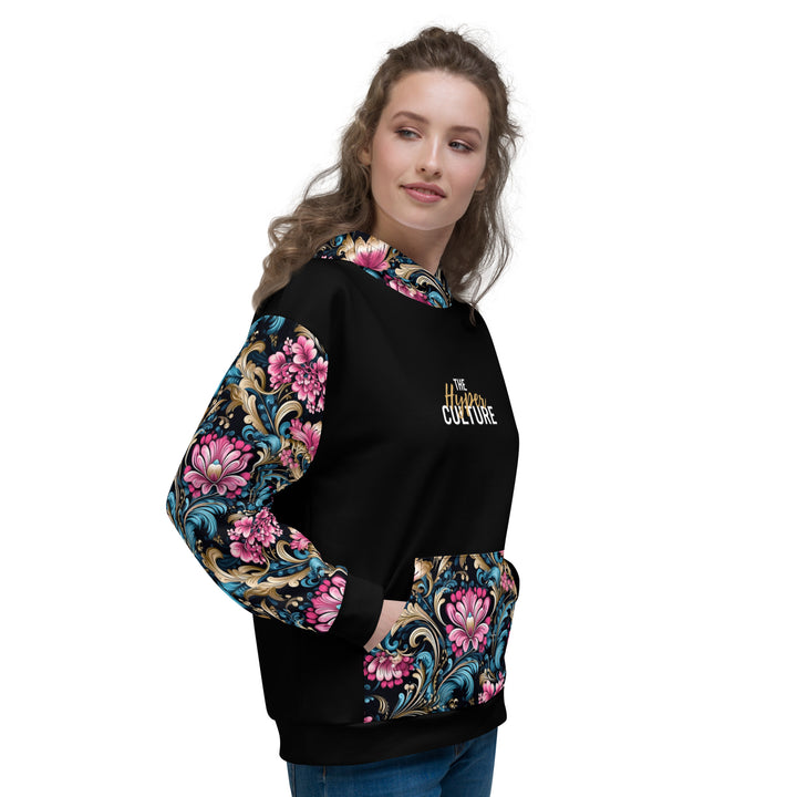 [Floral Bloom] Royal Flora Unisex Hoodie Hoodie The Hyper Culture