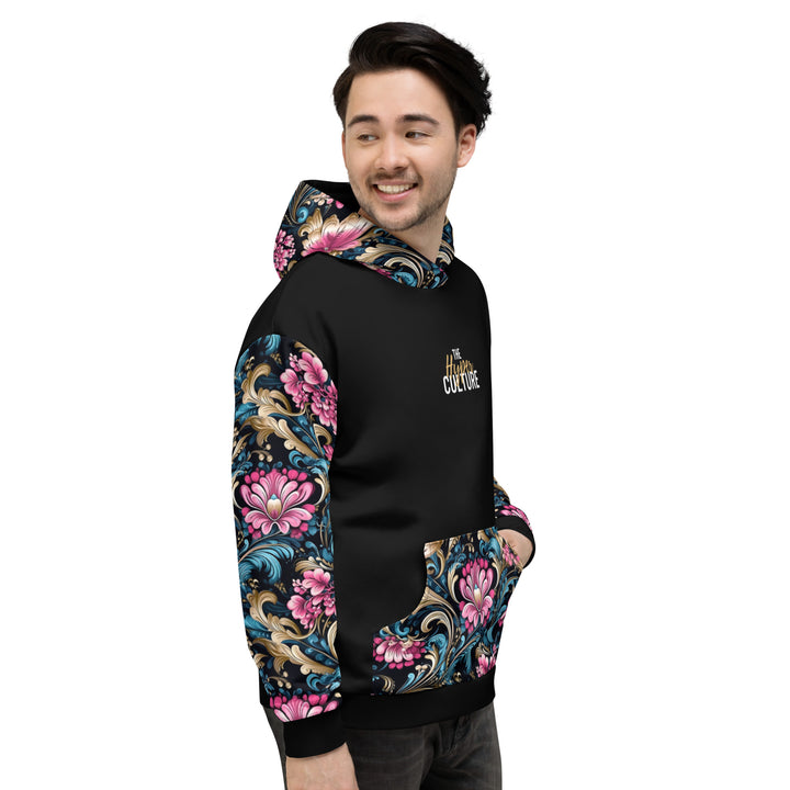 [Floral Bloom] Royal Flora Unisex Hoodie Hoodie The Hyper Culture