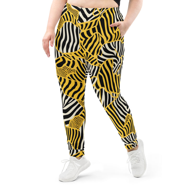 [Wild Side] Zebralicious Women's Joggers Joggers The Hyper Culture