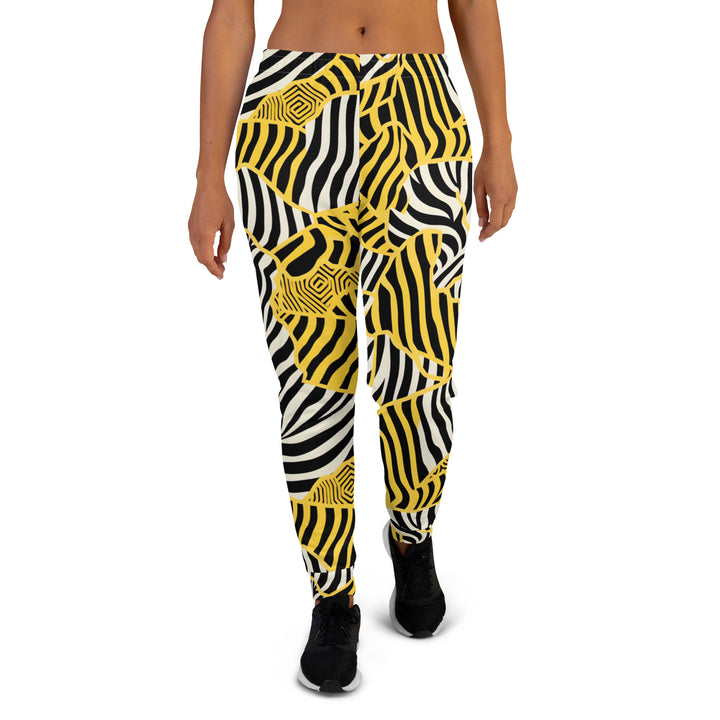 [Wild Side] Zebralicious Women's Joggers Joggers The Hyper Culture