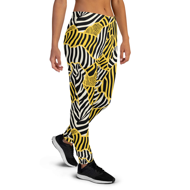 [Wild Side] Zebralicious Women's Joggers Joggers The Hyper Culture