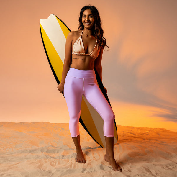 [THC Basics] Serene Skies Yoga Capri Leggings