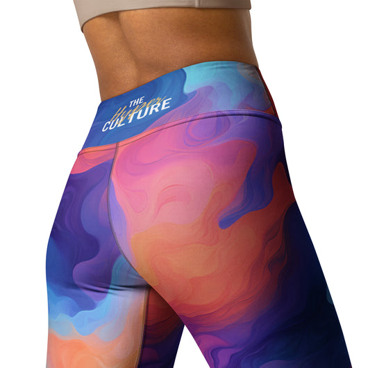 [Luxe Chic] Flamin Hot Yoga Leggings Leggings The Hyper Culture