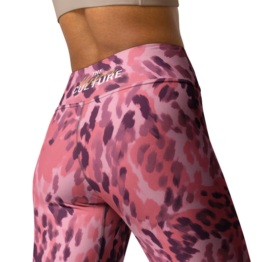 [Wild Side] Pinkie Spots Yoga Leggings Leggings The Hyper Culture