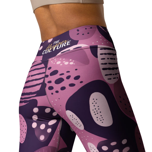 [GeoModa] Flintstones Jazz Yoga Leggings Leggings The Hyper Culture