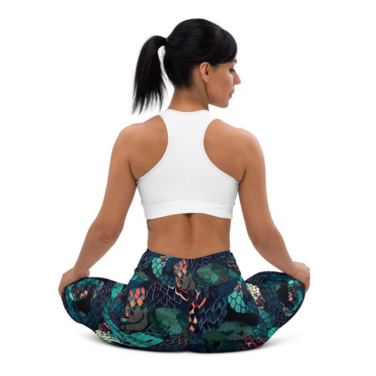 [Wild Side] Slick n Scale Yoga Leggings Leggings The Hyper Culture