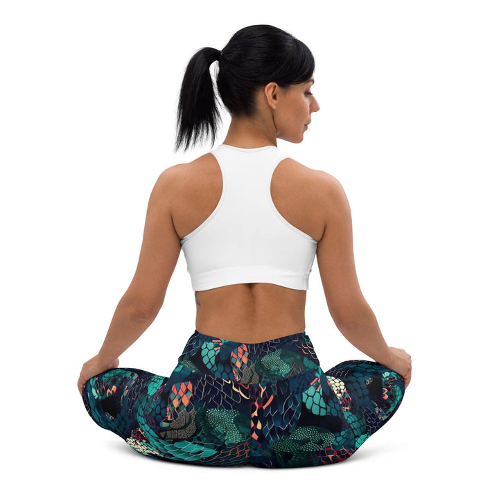 [Wild Side] Slick n Scale Yoga Leggings Leggings The Hyper Culture