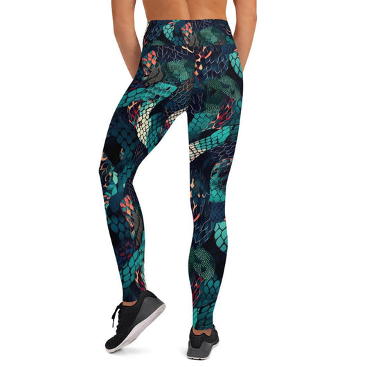 [Wild Side] Slick n Scale Yoga Leggings Leggings The Hyper Culture