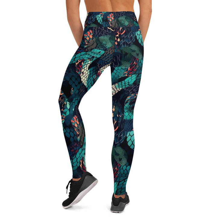 [Wild Side] Slick n Scale Yoga Leggings Leggings The Hyper Culture