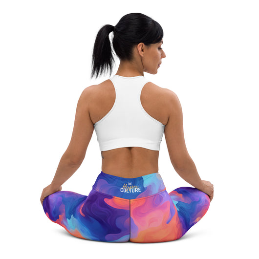 [Luxe Chic] Flamin Hot Yoga Leggings Leggings The Hyper Culture