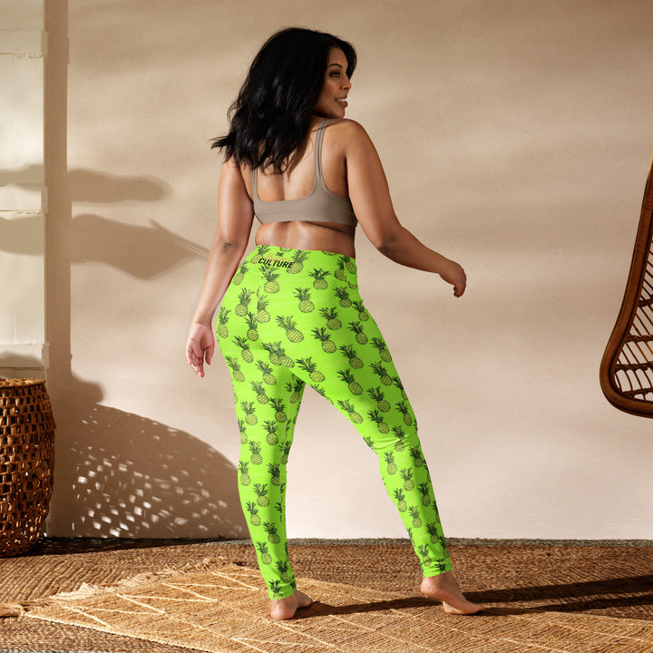 [Fruitilicious] Greenanas Yoga Leggings Leggings The Hyper Culture