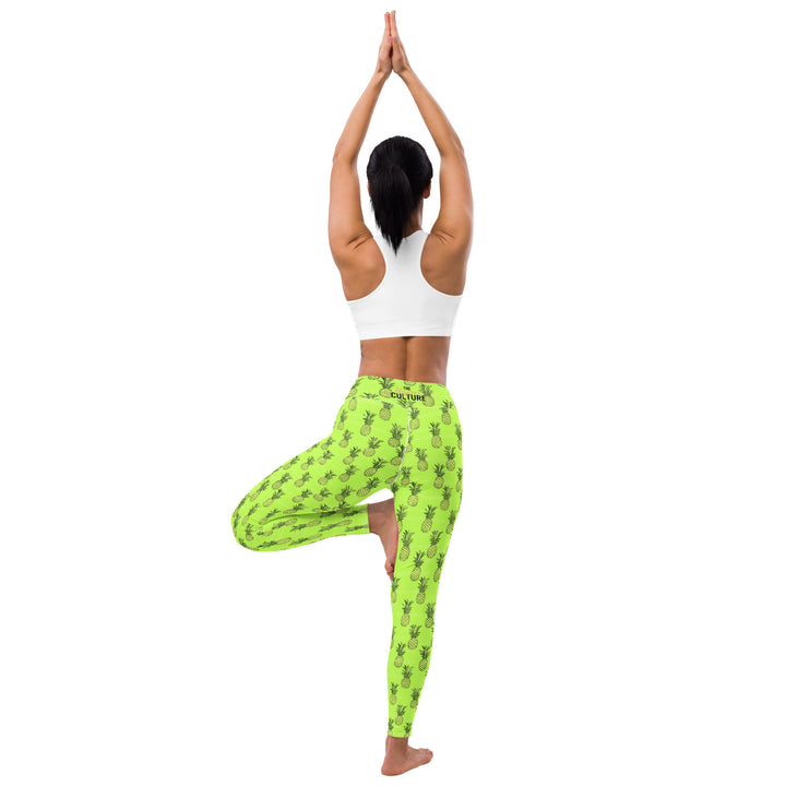 [Fruitilicious] Greenanas Yoga Leggings Leggings The Hyper Culture