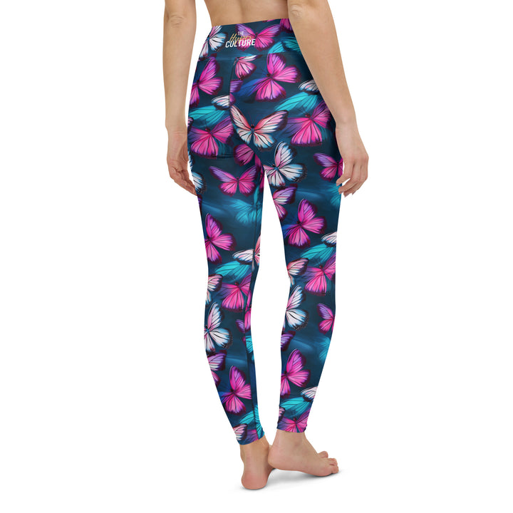 [Wild Side] Butterfly Effect Yoga Leggings Leggings The Hyper Culture