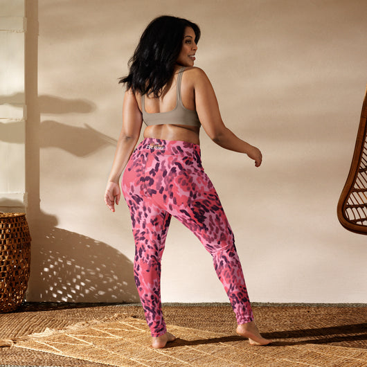 [Wild Side] Pinkie Spots Yoga Leggings Leggings The Hyper Culture