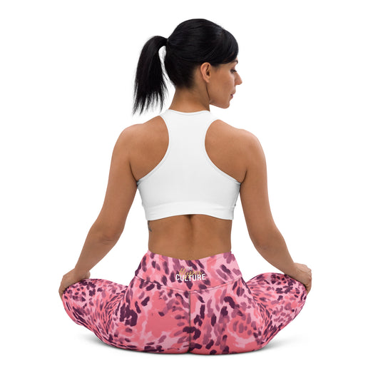 [Wild Side] Pinkie Spots Yoga Leggings Leggings The Hyper Culture