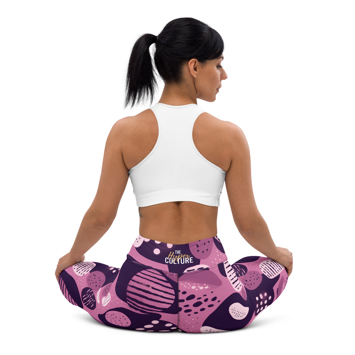 [GeoModa] Flintstones Jazz Yoga Leggings Leggings The Hyper Culture