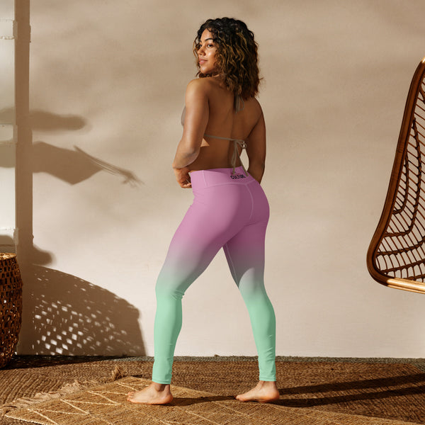 [THC Basics] Rosy Apple Yoga Leggings