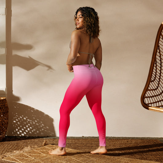 [THC Basics] Ruby Glow Yoga Leggings - The Hyper Culture Leggings [THC Basics] Ruby Glow Yoga Leggings - XS www.thehyperculture.com