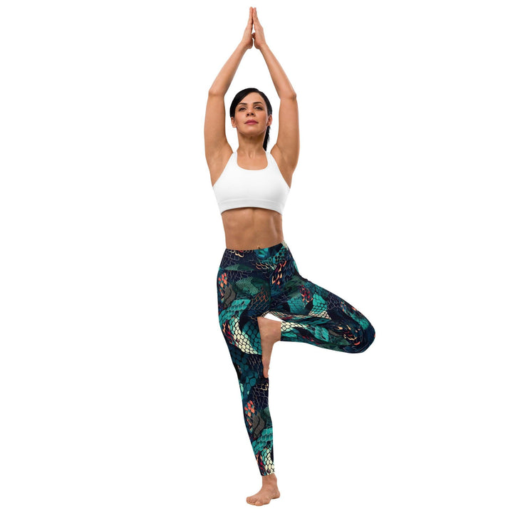 [Wild Side] Slick n Scale Yoga Leggings Leggings The Hyper Culture