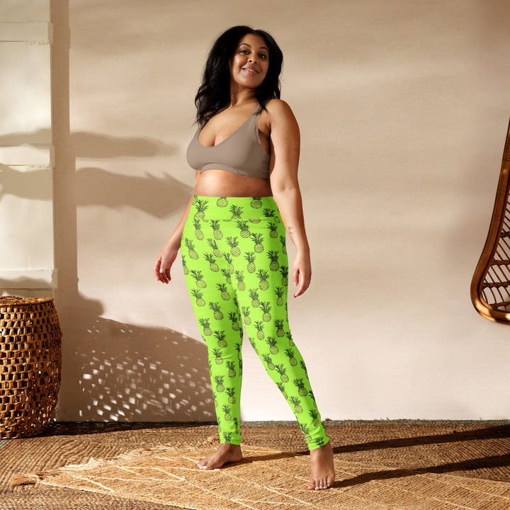 [Fruitilicious] Greenanas Yoga Leggings Leggings The Hyper Culture