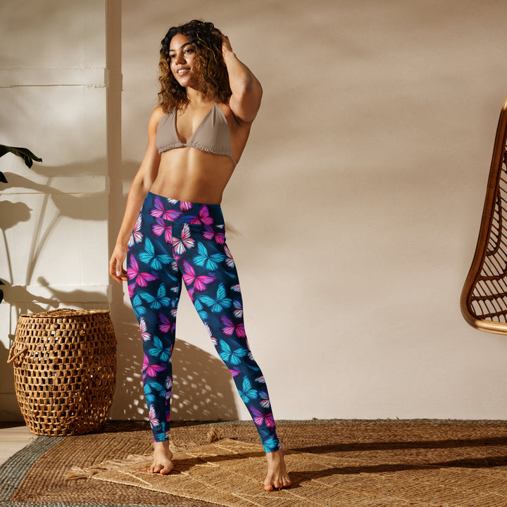 [Wild Side] Butterfly Effect Yoga Leggings Leggings The Hyper Culture