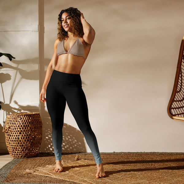 [THC Basics] Midnight Chrome Yoga Leggings