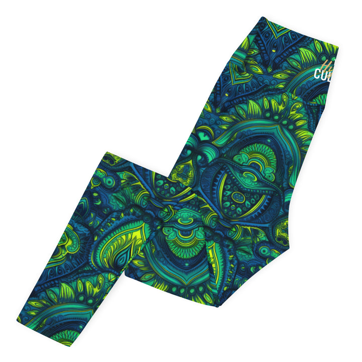 [Luxe Chic] Aqua Nouveau Yoga Leggings Leggings The Hyper Culture