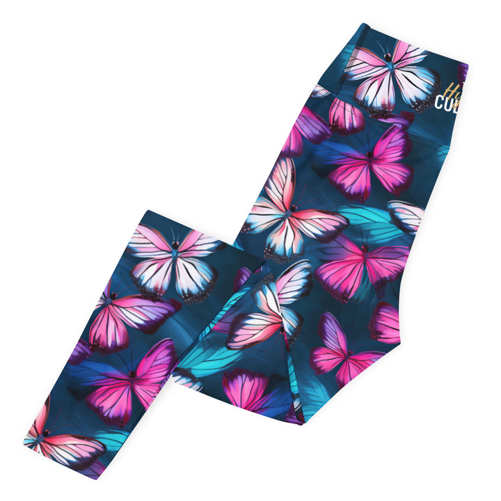 [Wild Side] Butterfly Effect Yoga Leggings Leggings The Hyper Culture